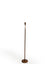 Antique Copper Small Floor Standing Candle Holder