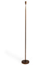 Antique Copper Large Floor Standing Candle Holder