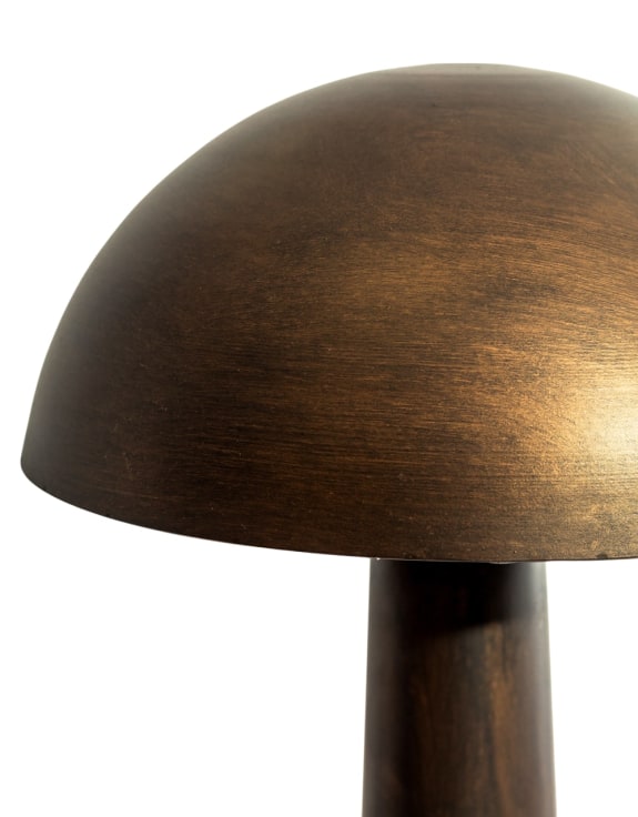 Antique Bronze Medium Mushroom Floor Lamp