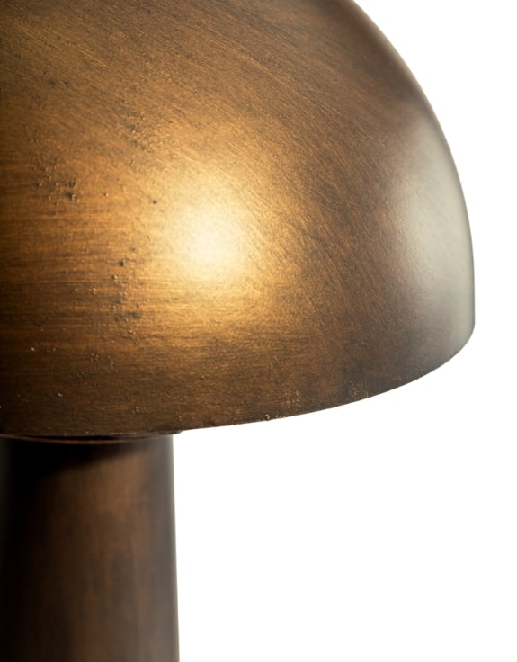 Antique Bronze Medium Mushroom Floor Lamp