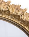 Antique Gold Layered Leaf Wall Mirror