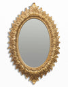 Antique Gold Layered Leaf Wall Mirror