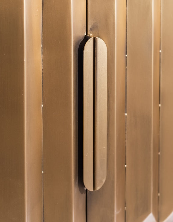Industrial Gold "Fitzgerald" Extra Large Storage Cabinet