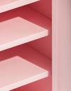 Tall Steel Metal Locker in Baby Pink