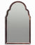 Portrait Pink "Venus" Glass-Framed Wall Mirror