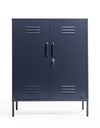 Medium Steel Metal Locker in Navy Blue