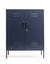 Medium Steel Metal Locker in Navy Blue