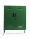 Medium Steel Metal Locker in Olive Green