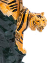 Antiqued Ornate Tiger Candle Holder
