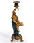 Antiqued Ornate Tiger Candle Holder