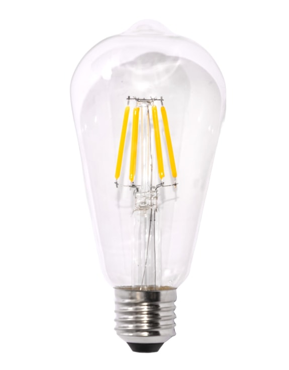 Retro Style LED ST64 6w Bulb (E27 large Edison screw)