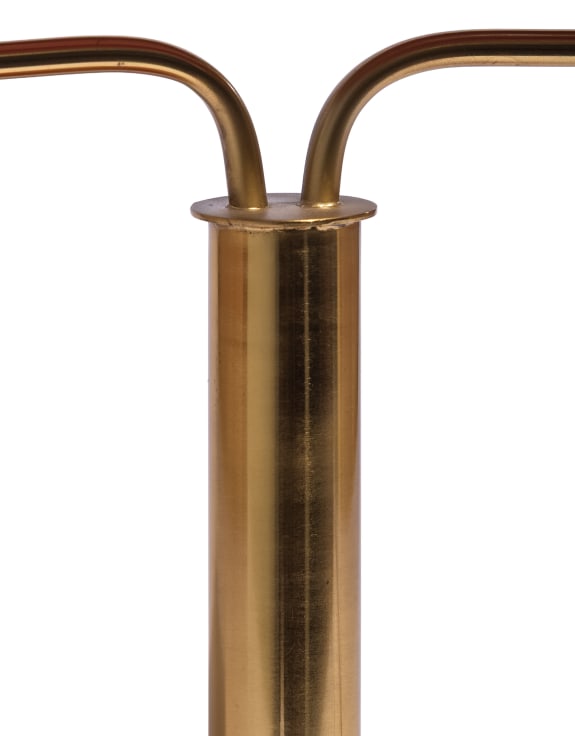 Terracotta & Gold Desk Lamp