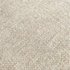 Detail of ivory woven chenille upholstery texture on swivel armchair - Sohowells