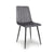 Lisbon Brushed Velvet Grey Dining Chair