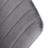 Lisbon Brushed Velvet Grey Dining Chair