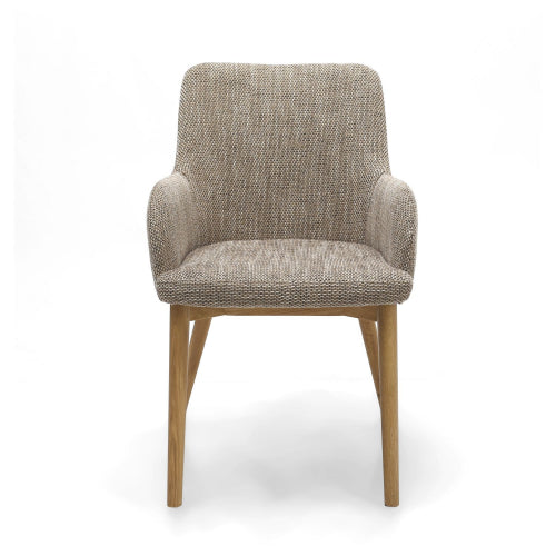 Sidcup Tweed Oatmeal Dining Chair