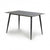 Monaco 1.2m Grey Dining Table