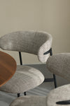 Marisa Tweed Oatmeal Dining Chair