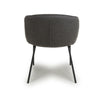 Lola Boucle Grey Dining Chair