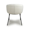 Lola Boucle White Dining Chair