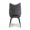 Dakar Textured Effect Dark Grey Swivel Chair