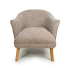 Mallory Flax Effect Natural Armchair