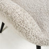 Bordeaux Textured Chenille Effect Mink Armchair