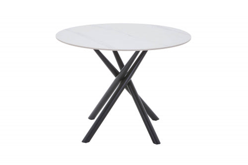 Avesta White Round Dining Table
