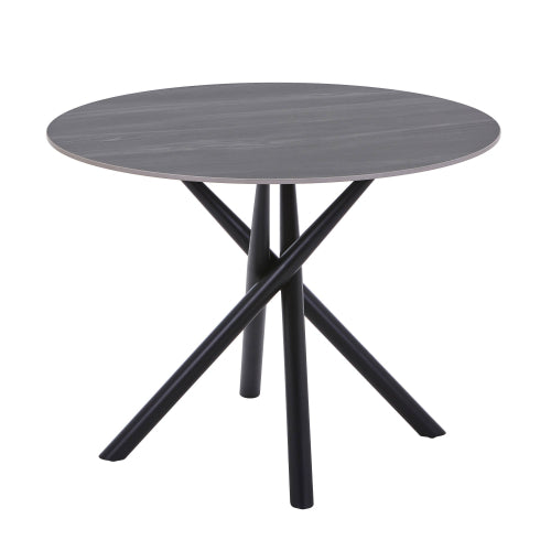 Avesta Grey Round Dining Table