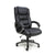 Regent Executive Leather Faced Black Office Chair