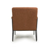 Oslo Speckled Burnt Orange Armchair