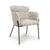 Rome Light Toffee Accent Chair