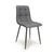 Madison Leather Effect Grey Dining Chair