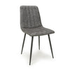 Lisbon Microfibre Grey Dining Chair