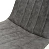 Lisbon Microfibre Grey Dining Chair
