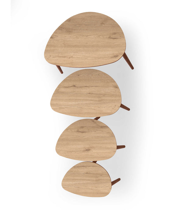 VH Nora nesting coffee table set - Oak - view 5