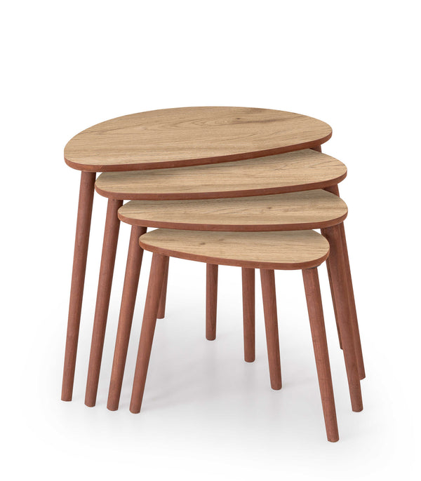 VH Nora nesting coffee table set - Oak - view 2