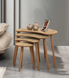 VH Moon nesting coffee table set - Oak