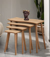 VH Salsa nesting coffee table set - Oak - view 2
