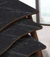 VH Salsa nesting coffee table set - Black Marble Pattern - view 5