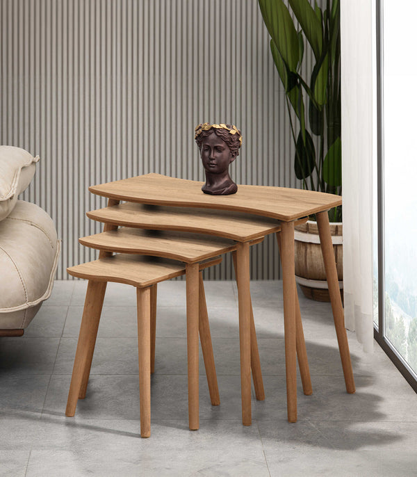 VH Salsa nesting coffee table set - Oak
