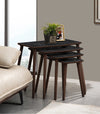 VH Vega nesting coffee table set - Black Marble Pattern - view 4