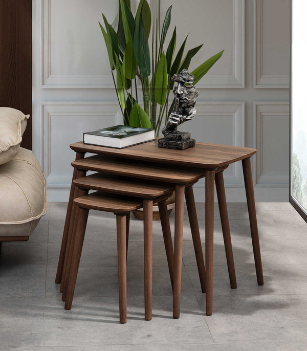 VH Luci nesting coffee table set - Walnut