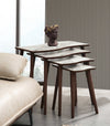 VH Salsa nesting coffee table set - White Marble Pattern - view 4